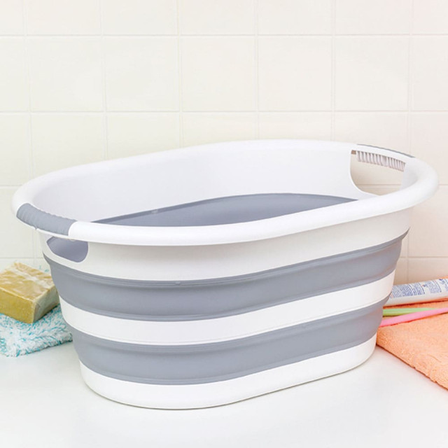 Таз Idea Флекс М 2503 складной овальный смоки 17.5 л