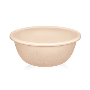 Таз Elfplast Изобилие 074 круглый мерный персиковый 11 л