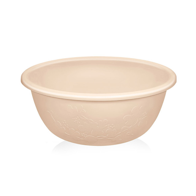 Таз Elfplast Изобилие 074 круглый мерный персиковый 11 л