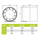 Вентилятор канальный AirRoxy 01-051 aRc S 150 мм