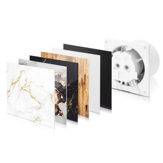 Вентилятор накладной AirRoxy 01-066 dRim S без управления 125 мм