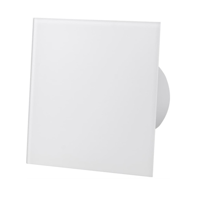 Панель декоративная AirRoxy 01-171 dRim для вентиляторов белый матовый стекло 100/125 мм
