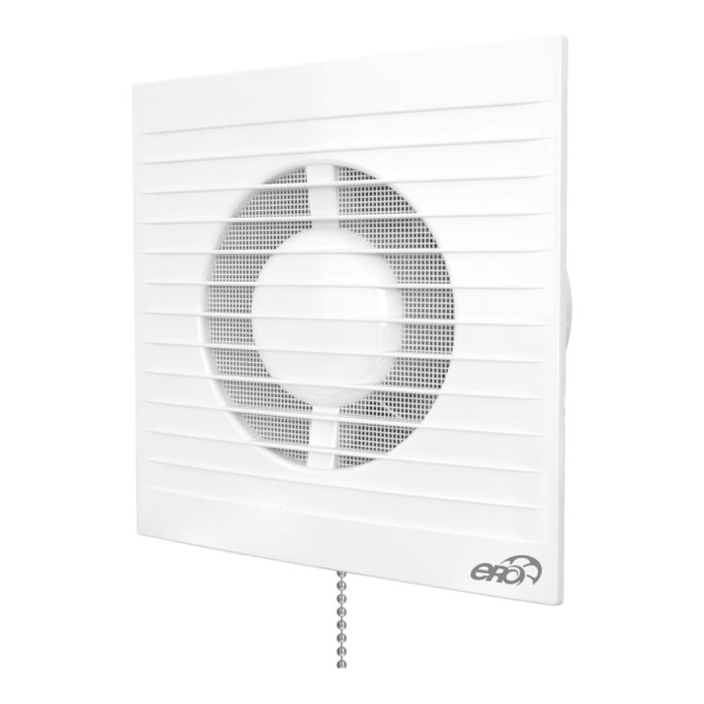 Вентилятор Era E100S-02 100 мм 160*160 мм тяговый выключатель