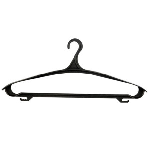 Вешалка для одежды Рыжий Кот 311386 размер 52-54 черная