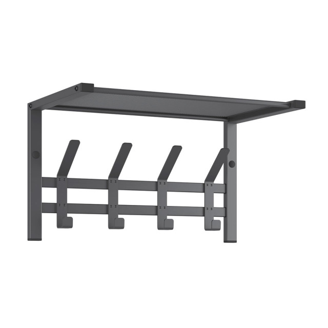 Вешалка ЗМИ Торонто 11 ВСПТ11 с полкой графит