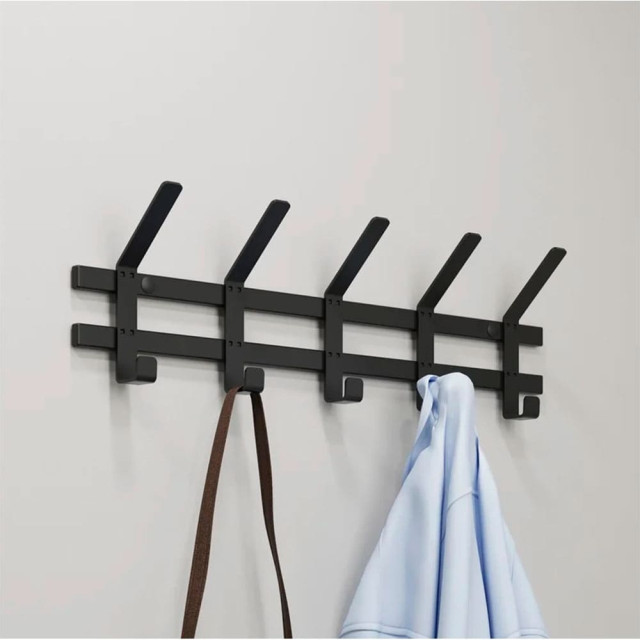 Вешалка ЗМИ Торонто 5 ВНТ5 настенная черный