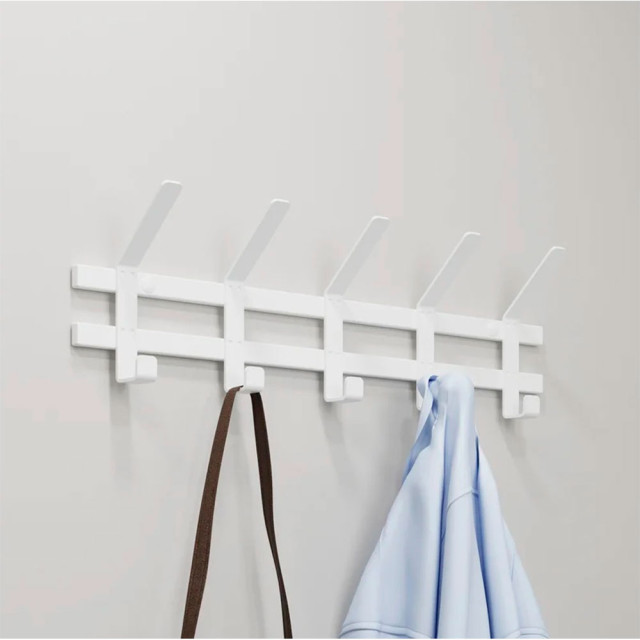 Вешалка ЗМИ Торонто 5 ВНТ5 настенная белый