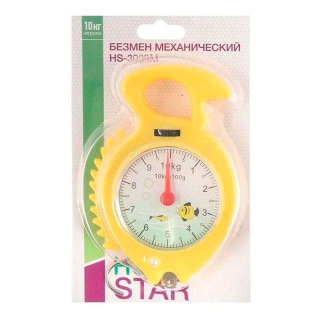Безмен механический Homestar HS-3009M 003953 желтый 10 кг