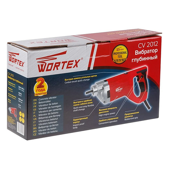Вибратор глубинный Wortex CV 2012