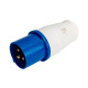 Вилка TDM Electric SQ0601-0001 013 2Р+РЕ 16А 220В IP44