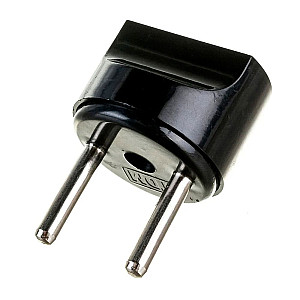Переходник TDM Electric SQ1806-0086 круглый 16А 250В черный