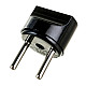 Переходник TDM Electric SQ1806-0086 круглый 16А 250В черный