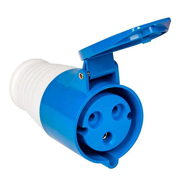 Розетка переносная EKF PROxima 213 ps-213-16-220 2Р+РЕ 16А 220В IP44