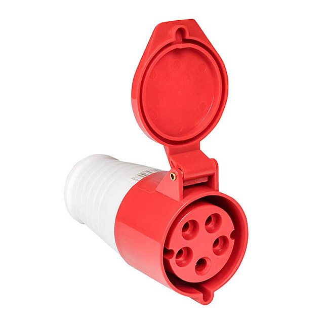 Розетка переносная EKF 225 ps-225-32-380 3Р+РЕ+N 32А 380В IP44 10/60