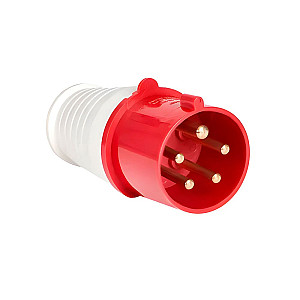 Вилка переносная EKF PROxima PS-015-16-380 015 3Р+РЕ+N 16А 380В IP44 красная