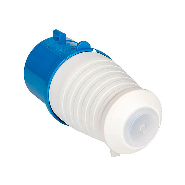 Вилка переносная EKF PROxima ps-023-32-220 023 2Р+РЕ 32А 220В IP44 синяя