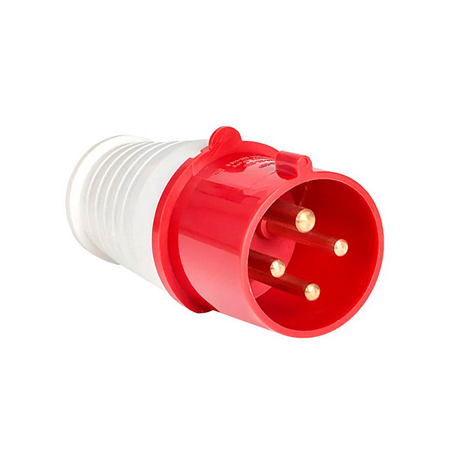 Вилка переносная EKF PROxima ps-024-32-380 024 3Р+РЕ 32А 380В IP44 красная