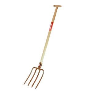 Вилы для копки Forester PL6513 деревянный черенок