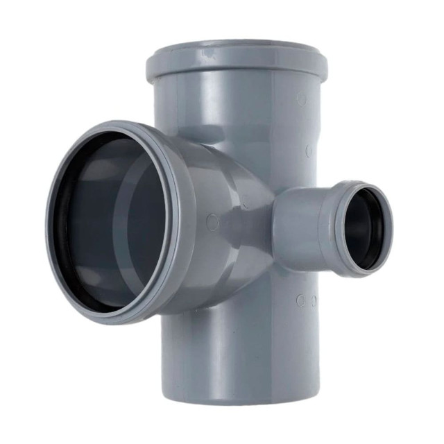 Крестовина двухплоскостная 110*110*50 мм правая с кольцом