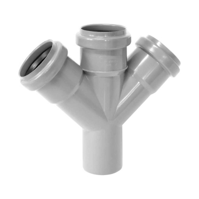 Крестовина для внутренней канализации Valfex 27105050 ПП 50*50*50*50 мм 45°