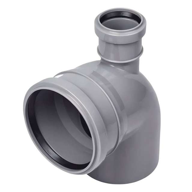 Отвод Valfex 23125120 универсальный 110/50 мм 87.5° фронт-вверх