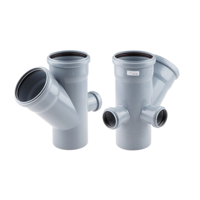 Крестовина двухплоскостная РосТурПласт 19202 110*110*45°/50*50 правая тыл