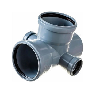 Крестовина двухплоскостная РосТурПласт 36542 110/110/50/50 мм 87.5°