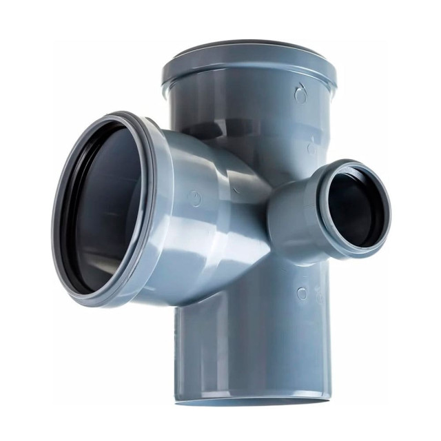 Крестовина двухплоскостная РосТурПласт 36542 110/110/50/50 мм 87.5°