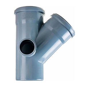 Крестовина двухплоскостная РосТурПласт 19198 110*110*50 мм 45° левая