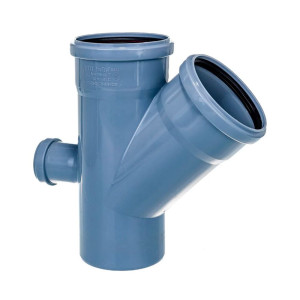 Крестовина двухплоскостная РосТурПласт 19203 110*110*50 мм 45° тыл