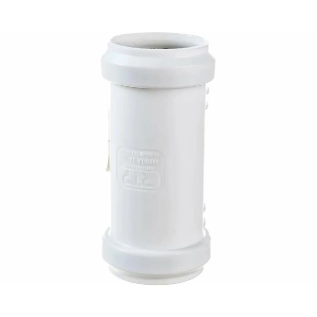 Муфта для внутренней канализации РосТурПласт 36340 белая 32 мм