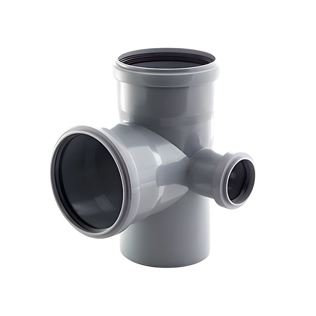 Крестовина двухплоскостная МультиМирПласт 110*110*110*50 мм правая