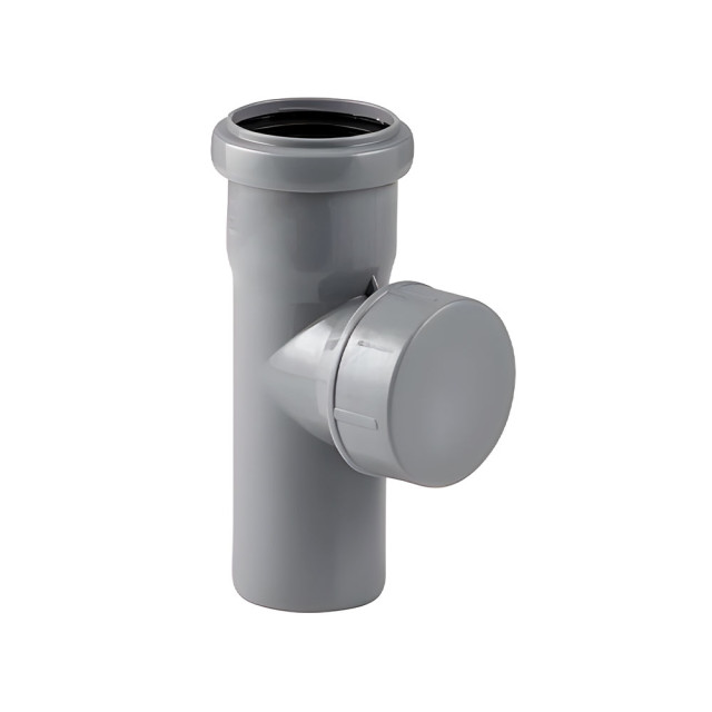Ревизия для внутренней канализации РосТурПласт 11673 50 мм серая