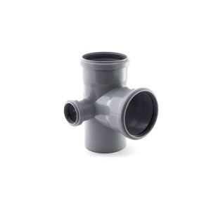 Крестовина двухплоскостная РосТурПласт 11314 110*110*50*87 мм левая