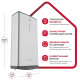 Водонагреватель накопительный Ariston ABSE VLS PRO INOX PW 80 V электрический 80 л