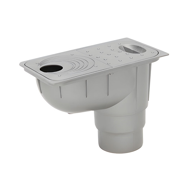 Трап уличный Ecoteck ДИ 12917000 металлик