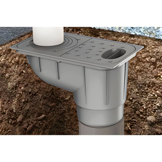 Трап уличный Ecoteck ДИ 12917000 металлик