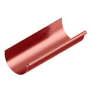 Желоб Ines красный 125 мм*4 м