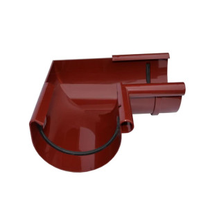 Угловой элемент Ines внутренний красный 125 мм