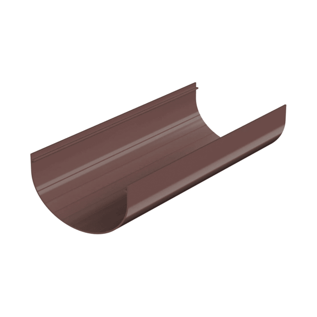 Желоб ПВХ ТехноНиколь Оптима темно-коричневый 120*80 мм 3 м