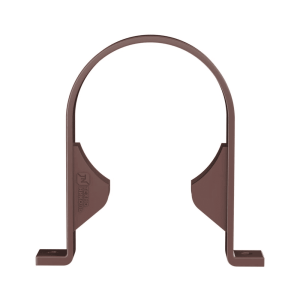 Хомут трубы ПВХ ТехноНиколь 72384 Оптима 120*80 мм темно-коричневый