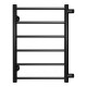 Полотенцесушитель Terminus Аврора П6 бп черный матовый RAL 9005 500*600 мм