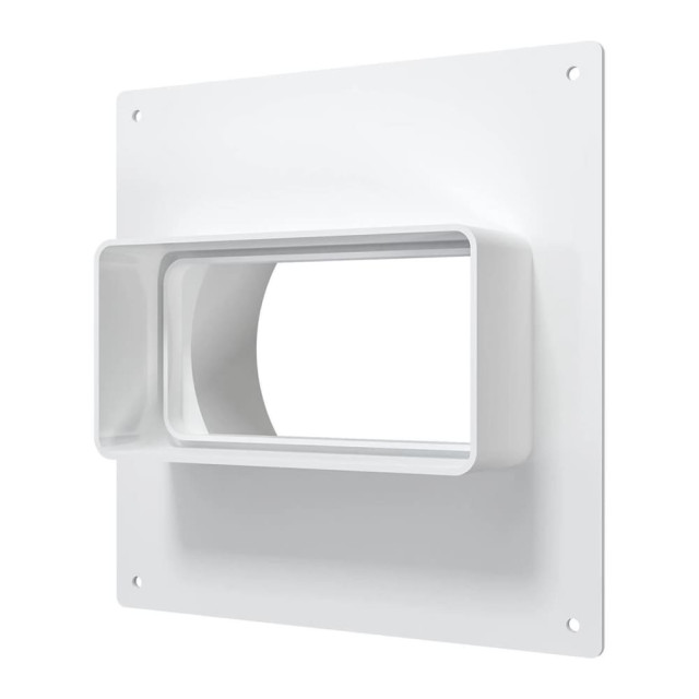 Соединитель каналов Era 511SK10NP 100 мм с накладной пластиной 55*110 мм