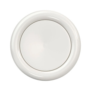 Анемостат приточно-вытяжной Era 12.5DUM металлический с фланцем 125 мм