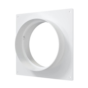 Соединитель круглых каналов Era 10SKNP с накладной пластиной 150*135/100 мм