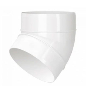 Колено воздуховода Zenberg 121-45 круглых каналов 100 мм