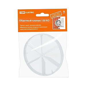 Обратный клапан TDM Electric SQ1807-0012 для вентилятора 150 КО