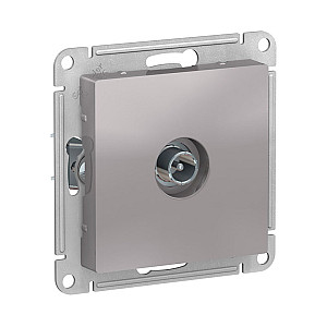 Розетка TV Schneider Electric AtlasDesign ATN000391 одиночная 1dB алюминий
