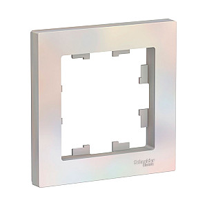 Рамка Schneider Electric AtlasDesign ATN000401 1 пост жемчуг