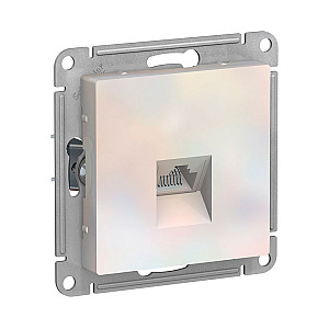 Розетка компьютерная Schneider Electric AtlasDesign ATN000483 RJ45 кат.5e жемчуг